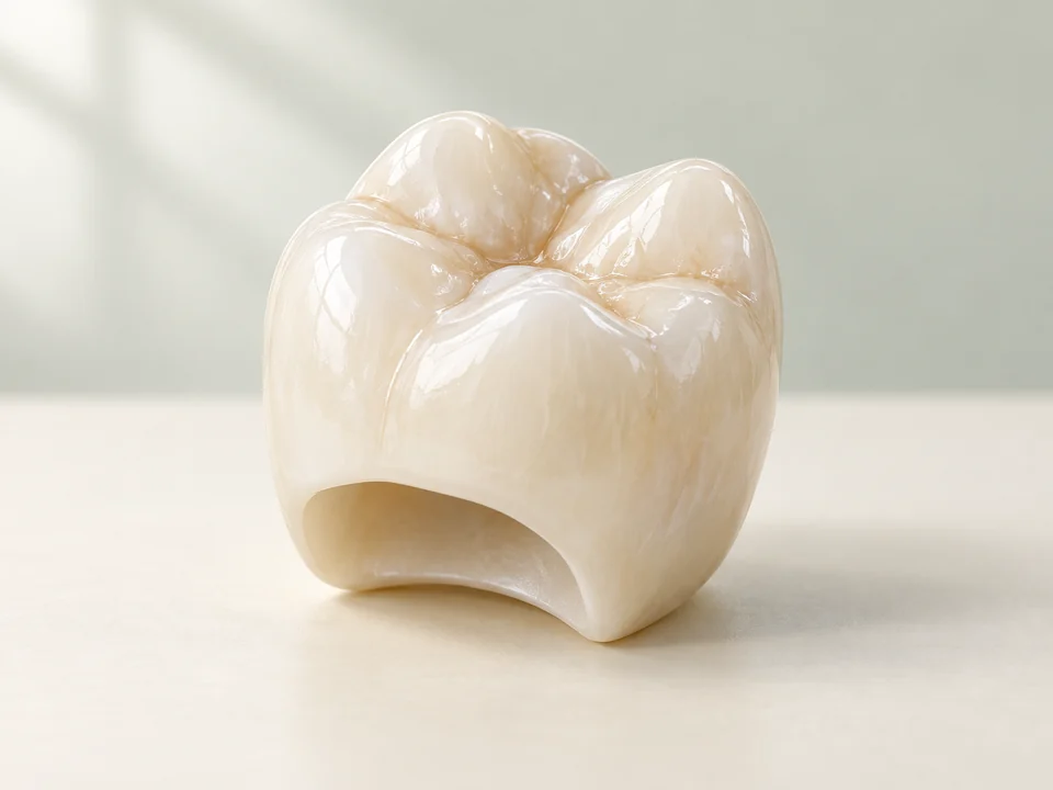 Zirconium Crowns — treatment illustration